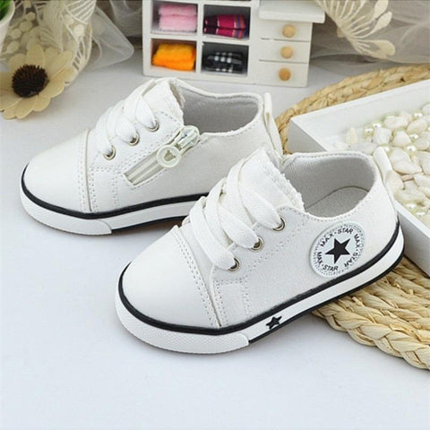 Breathable Canvas Shoes 1-3 Years